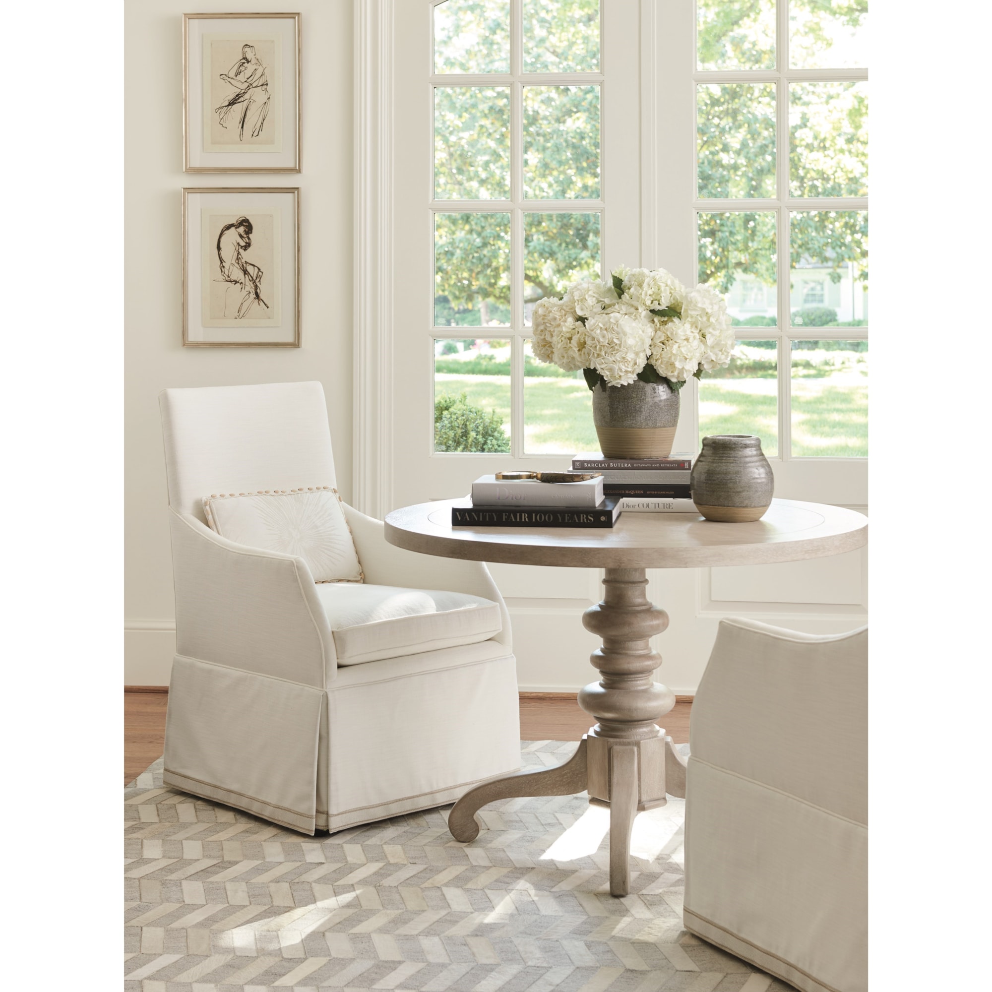 Barclay Butera Barclay Butera Upholstery 538613 Adelaide Host Dining
